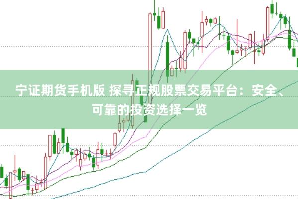 宁证期货手机版 探寻正规股票交易平台：安全、可靠的投资选择一览