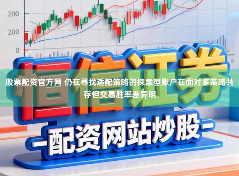 股票配资官方网 仍在寻找适配策略的探索型账户在面对多策略共存但交易胜率差异明